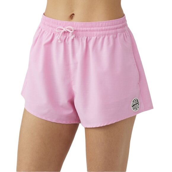 NWT O'NEILL Juniors Boneyard Pull-On Tie Waist Board Shorts Size XS Pink - Picture 1 of 5